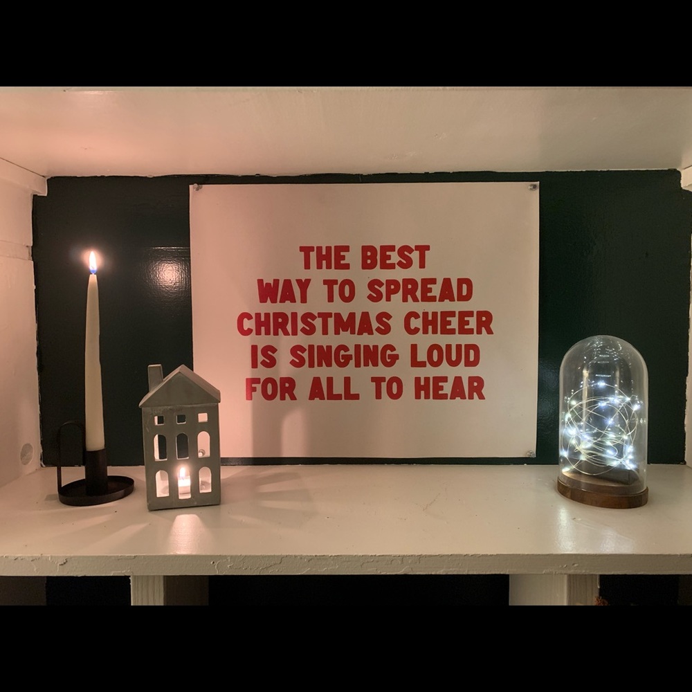 Custom Elf Quote Banner